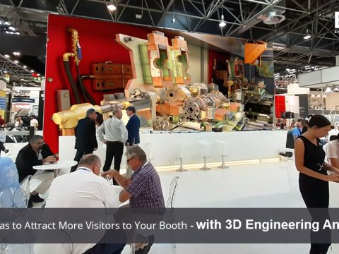 Attract Trade shows Visitors With 3D Engineering Animations