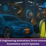 How 3D Engineering Animations Drive Innovation in Automotive and EV Systems