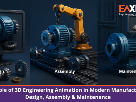 The Role of 3D Engineering Animation in Modern Manufacturing - Design, Assembly and Maintenance