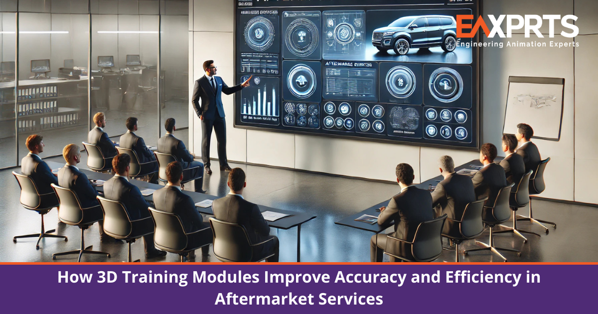 How 3D Training Modules Improve Accuracy and Efficiency in Aftermarket Services