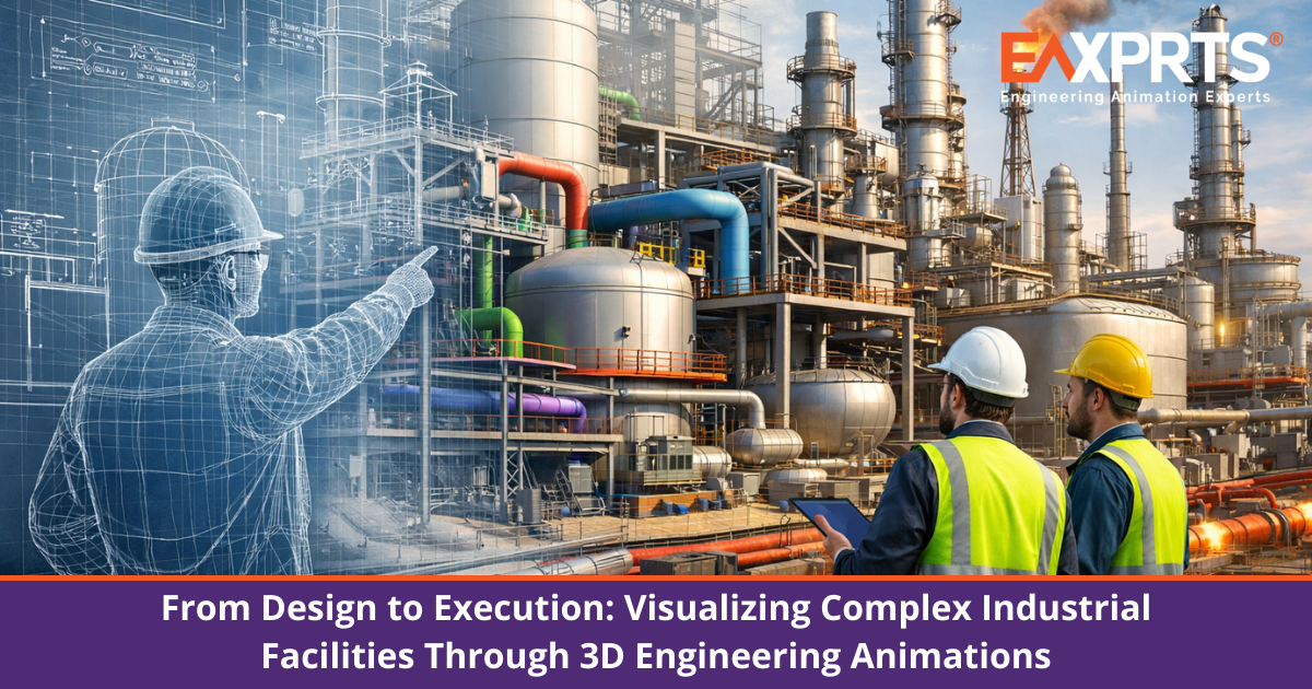 From Design to Execution: Visualizing Complex Industrial Facilities Through 3D Engineering Animations