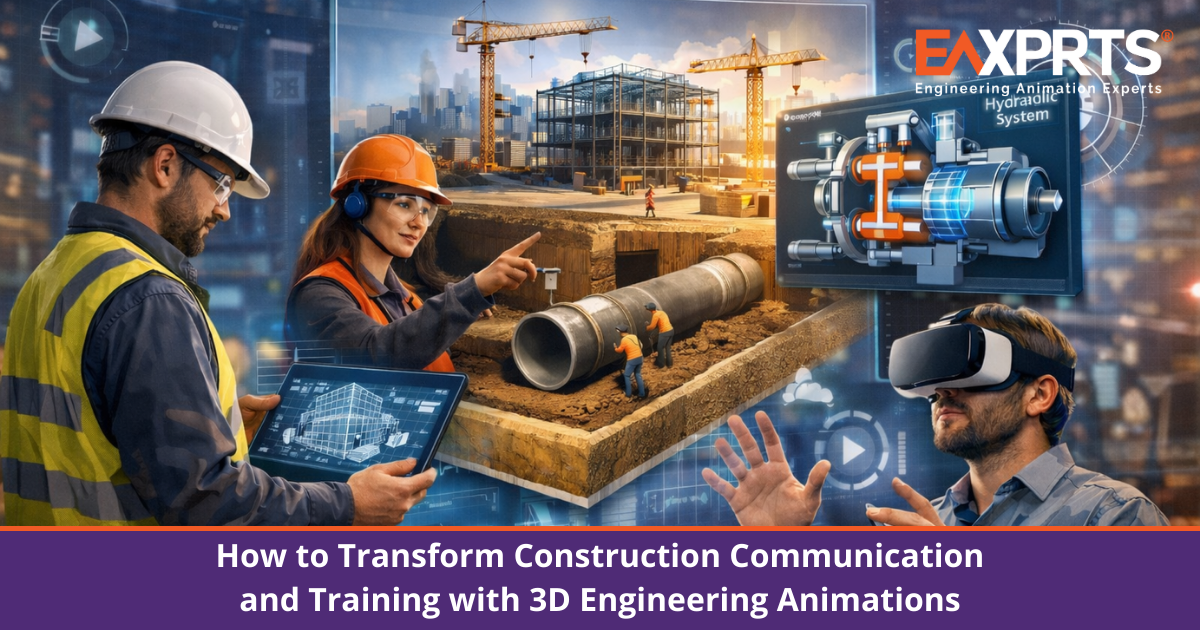 How to Transform Construction Communication and Training with 3D Engineering Animations