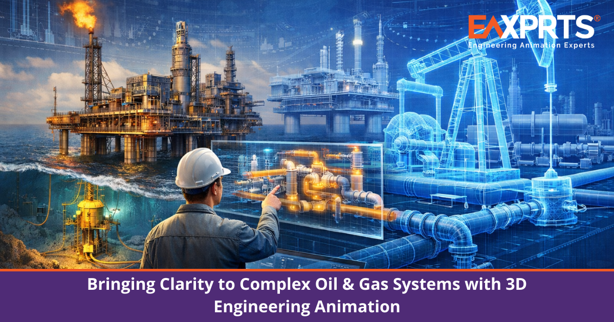 Bringing Clarity to Complex Oil & Gas Systems with 3D Engineering Animation