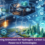 3D Engineering Animation for Hydrogen, Carbon Capture, and Power-to-X Technologies