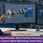 3D Engineering Animation Best Practices: Accuracy, Clarity, and Revision Control (What Marketing Teams Must Ask For)