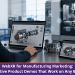 WebXR for Manufacturing Marketing: Interactive Product Demos That Work on Any Browser
