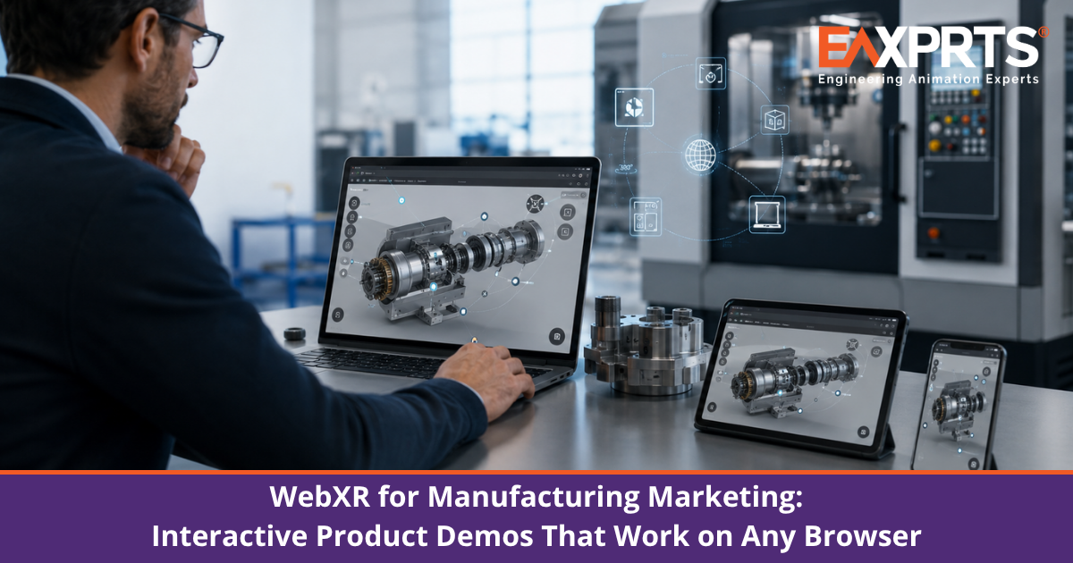 WebXR for Manufacturing Marketing: Interactive Product Demos That Work on Any Browser
